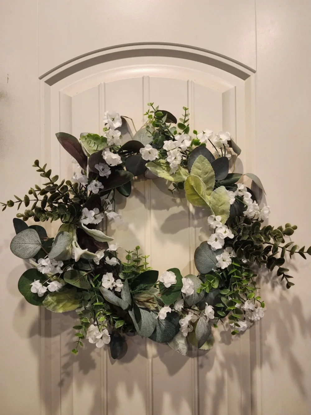 Patriotic Red, White & Blue Check Bow &  Custom Wreaths